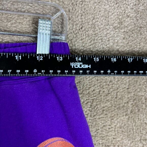 NBA LA Lakers Sweatpants Womens Size Small S Purple Wide Leg Graphic Drawstring - Picture 7 of 12